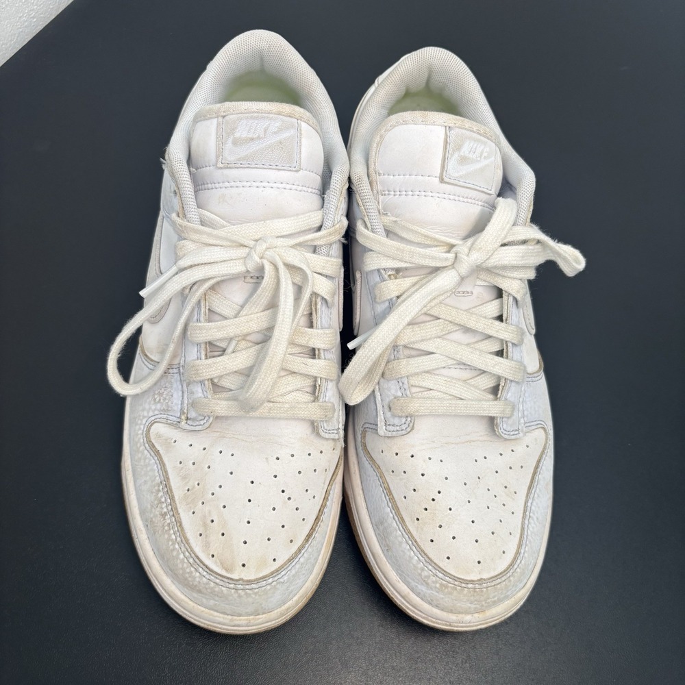Nike Dunk Low PRM‎ Next Nature Football Grey Gum FN6345-100 Womens Size 9.5 - Picture 5 of 8